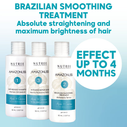 Amazonliss Brazilian blowout kit home use packaging