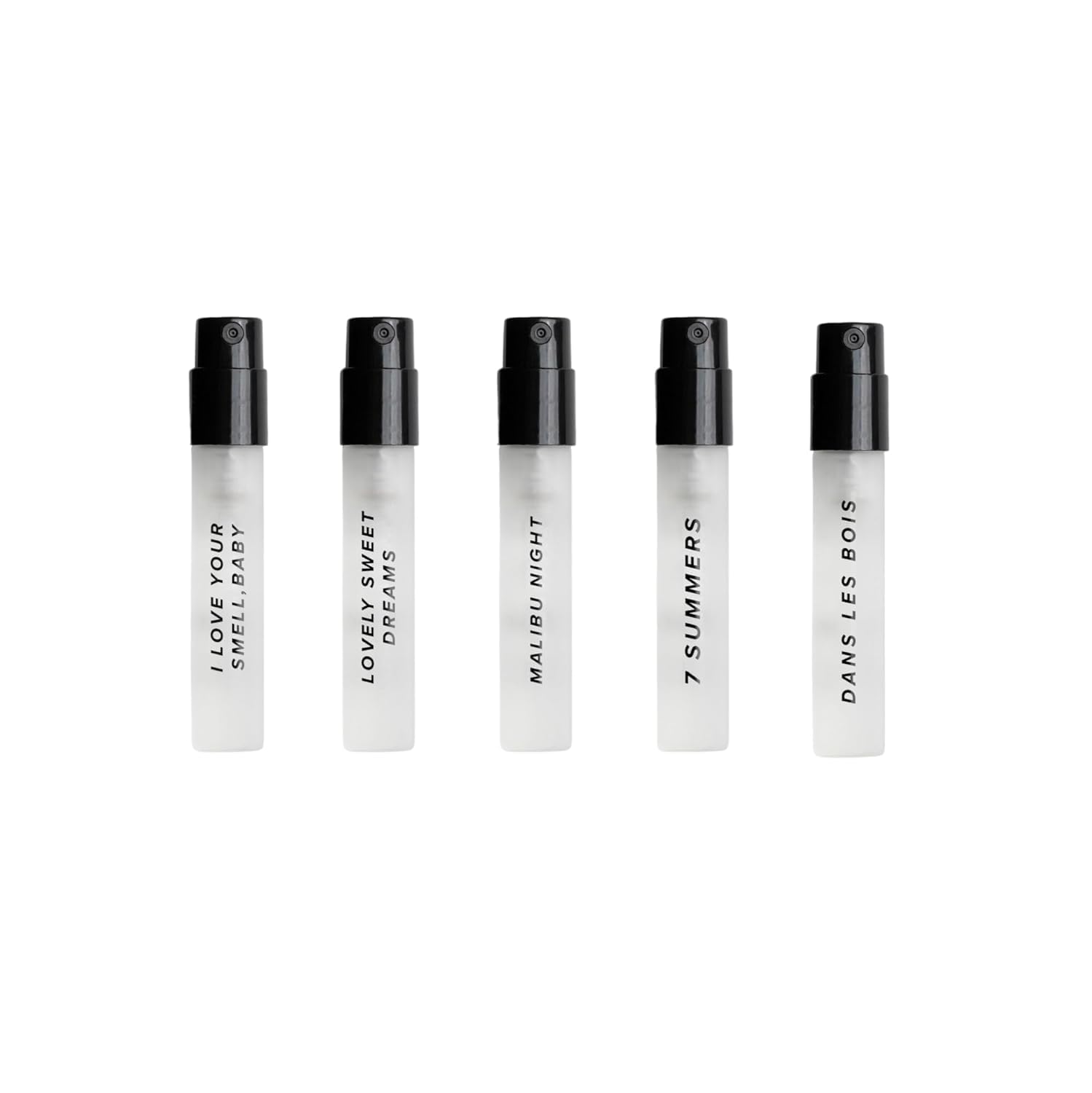 Dime Beauty clean perfume set packaging
