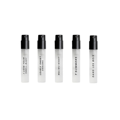 Dime Beauty clean perfume set packaging