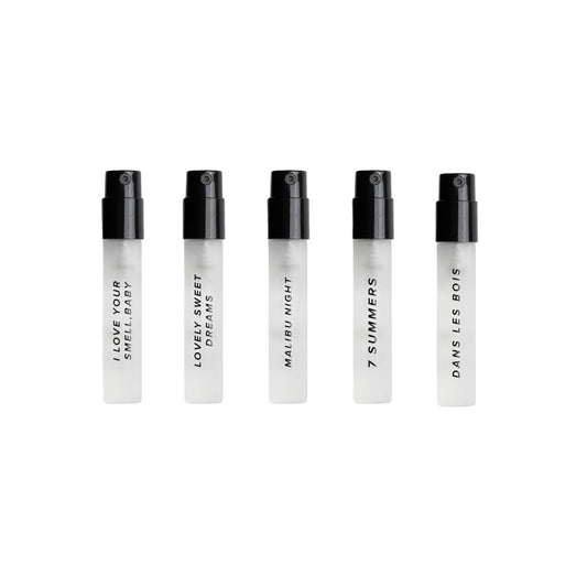 Dime Beauty clean perfume set packaging