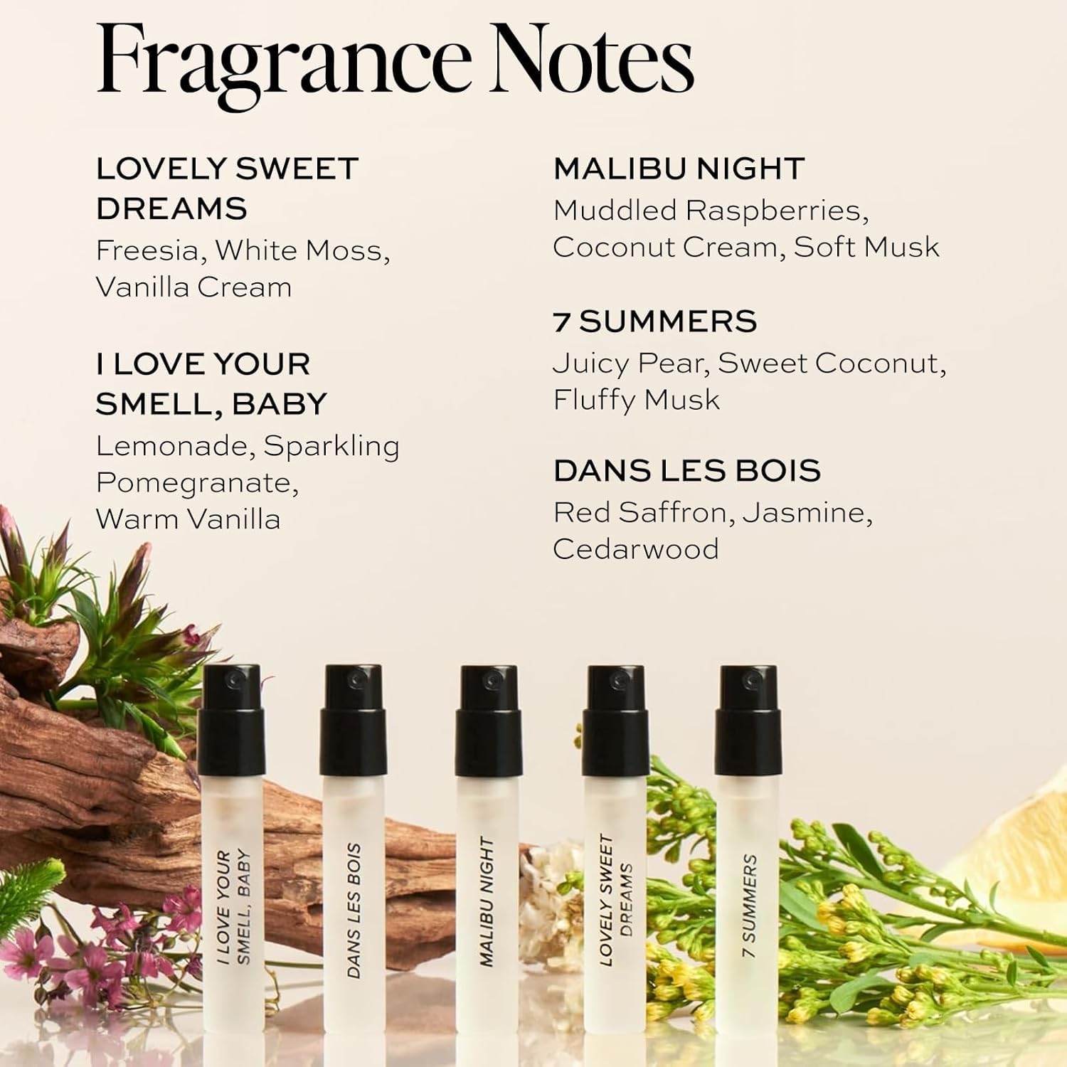 Dime Beauty hypoallergenic perfume collection for women