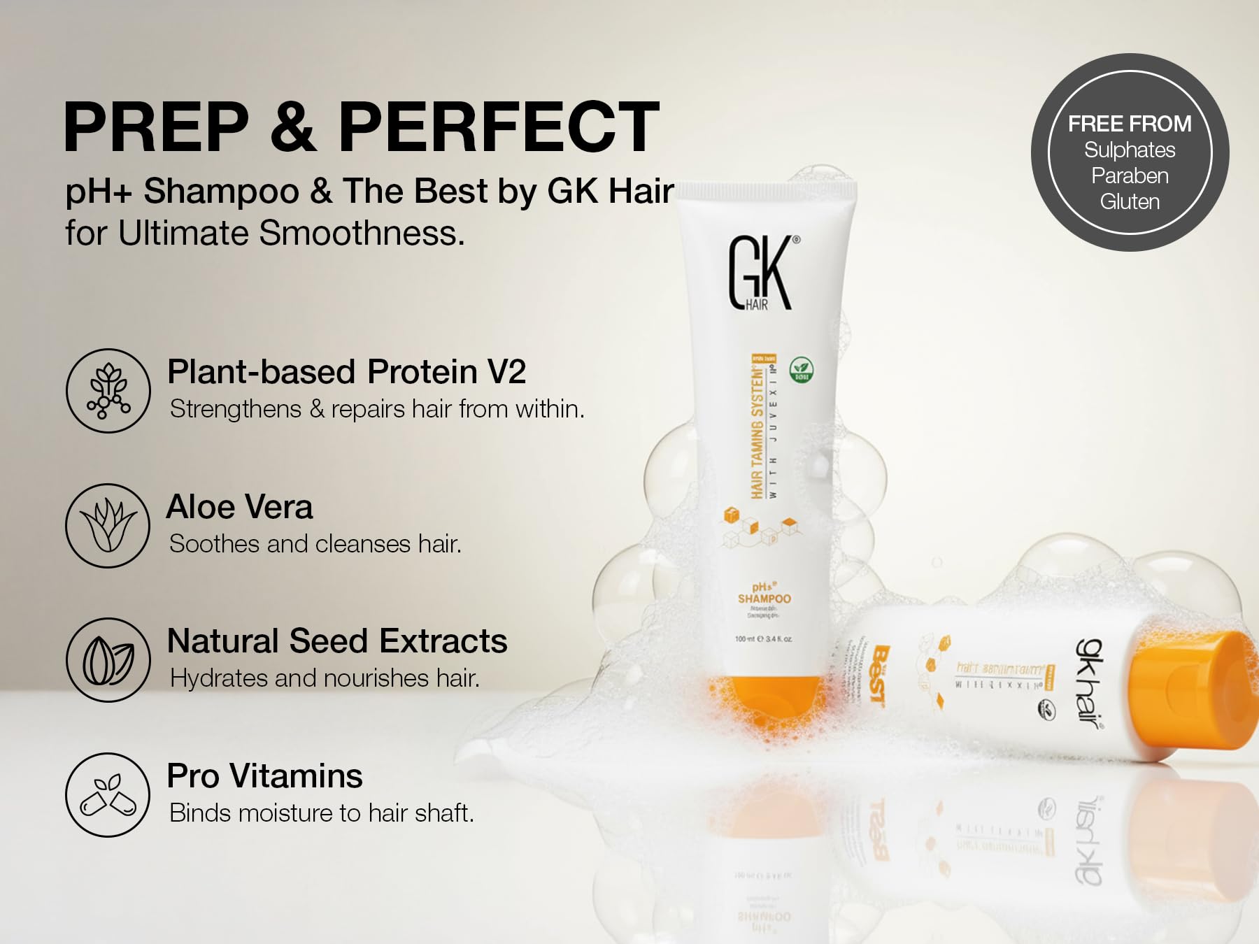 GK Hair 100ml keratin kit for healthy hair