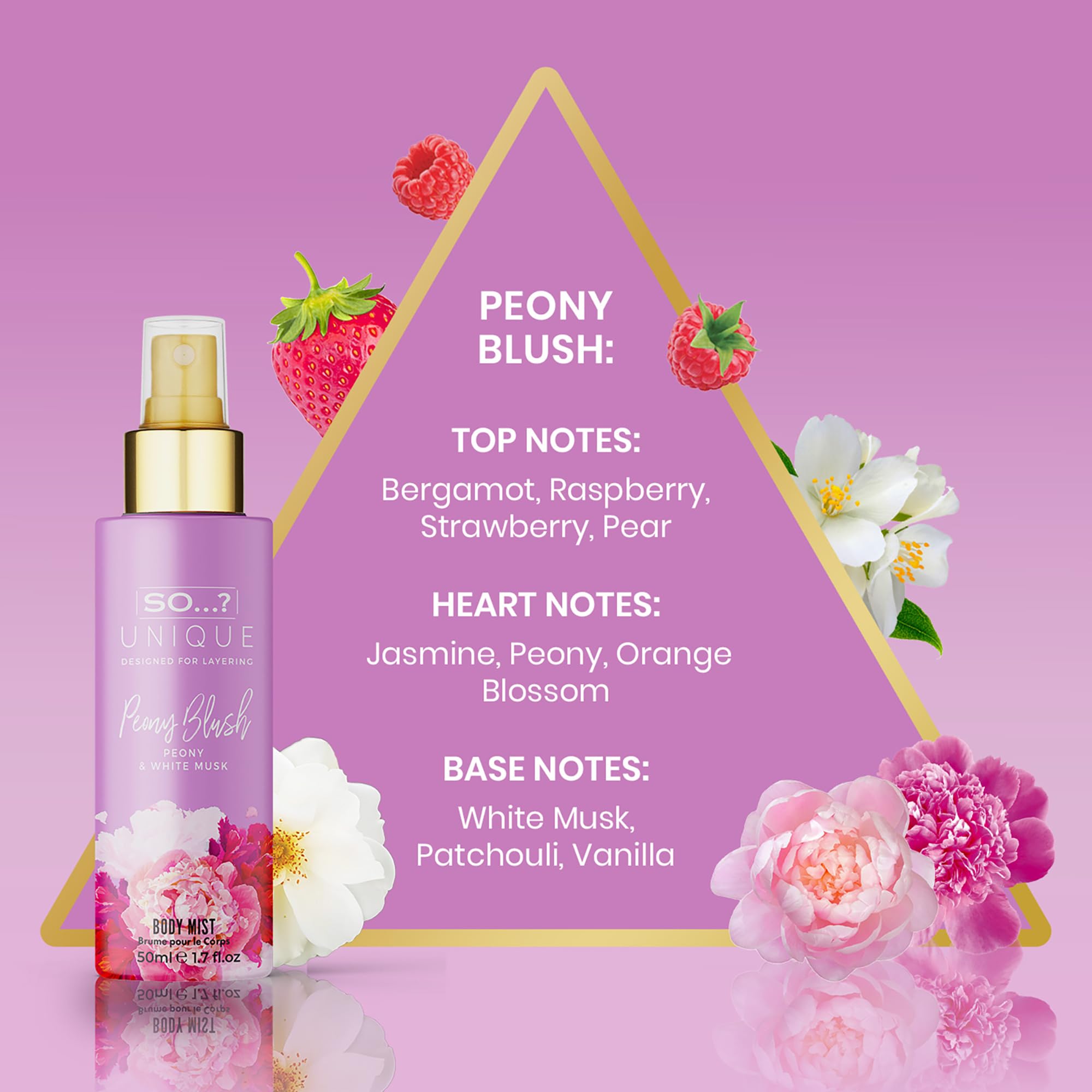 Travel size perfume gift set for women demonstrating the compact size of the bottles next to a small makeup pouch