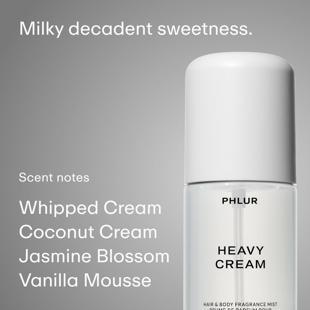 Top down view of the three Phlur travel size fragrance mists