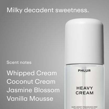 Top down view of the three Phlur travel size fragrance mists