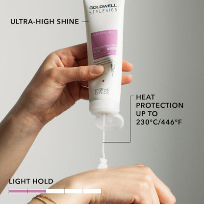Goldwell hair smoothing balm for coarse hair