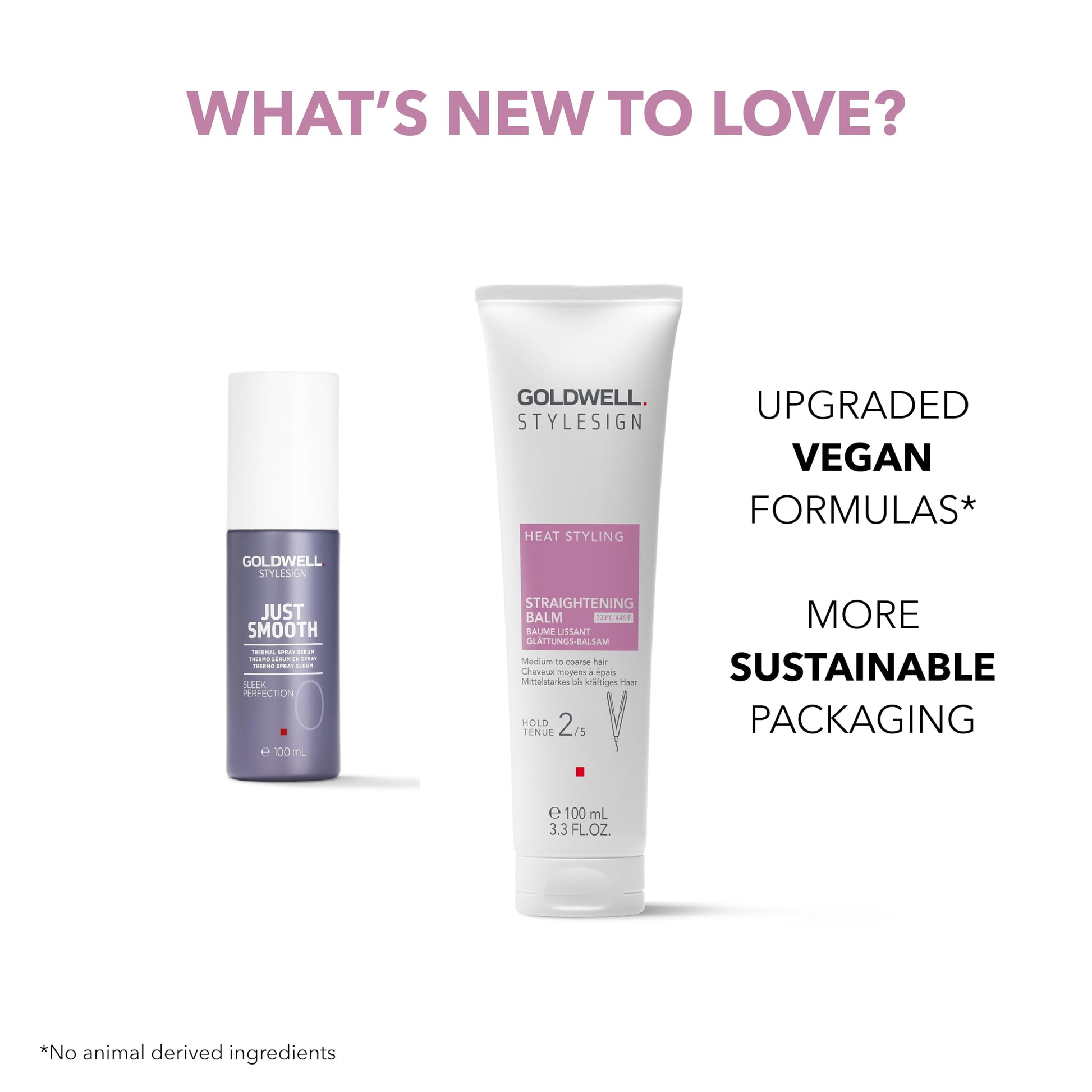 Authentic Goldwell hair care product for sleek styles