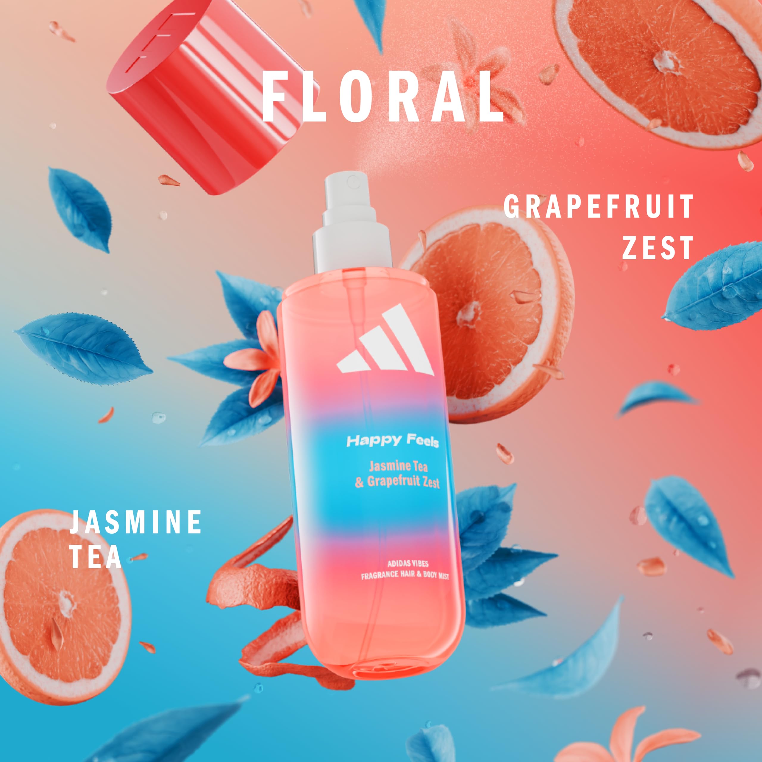Adidas Vibes fragrance mist spray nozzle detail
