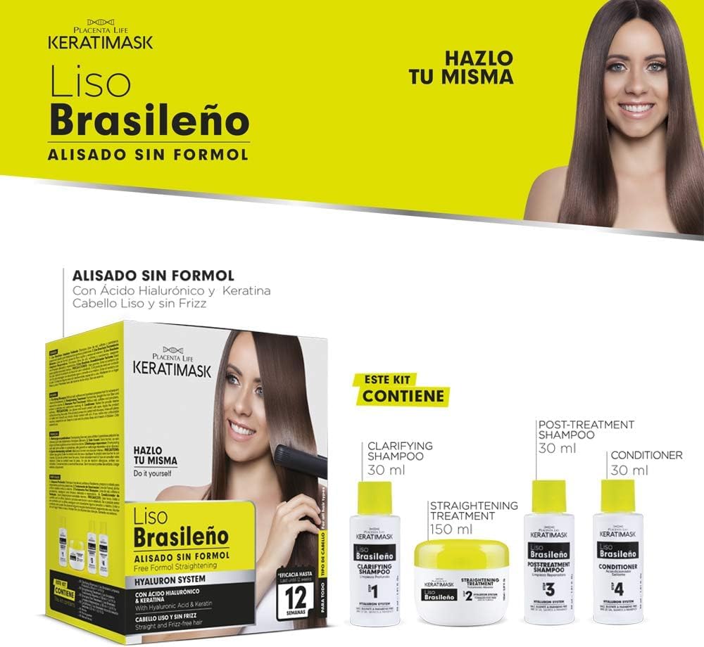 Close up of Placenta Life Keratimask branding and key ingredients