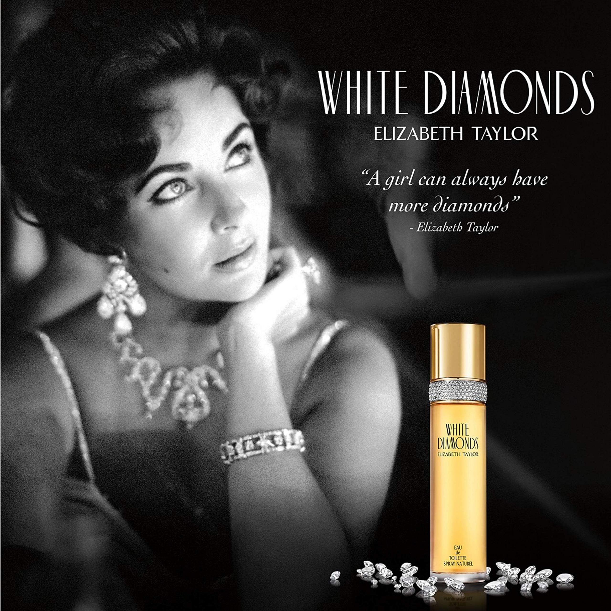 Elizabeth Taylor White Diamonds moisturizing body cream and shower gel