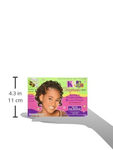 Close up of ScalpGuard protectant included in Africa's Best relaxer kit