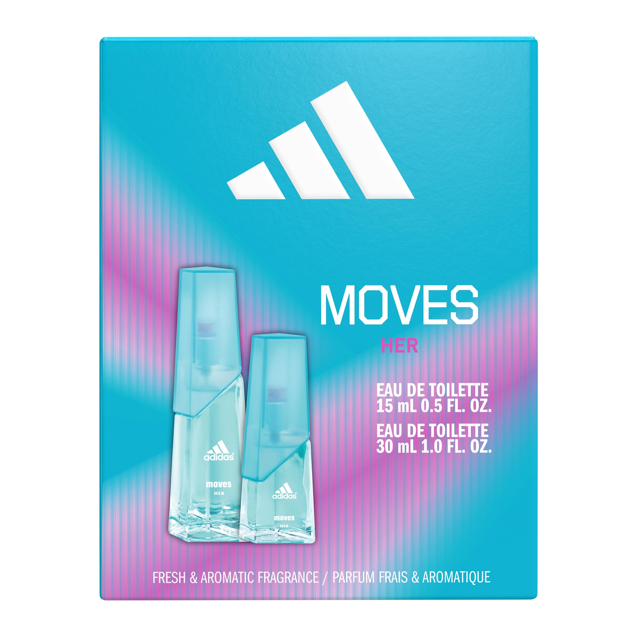 Adidas Moves For Her 1 Fluid Ounce fragrance bottle