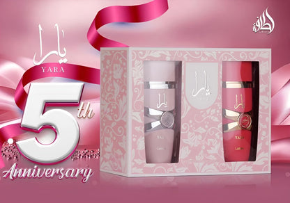 Authentic USA imported Lattafa luxury gift set box packaging details
