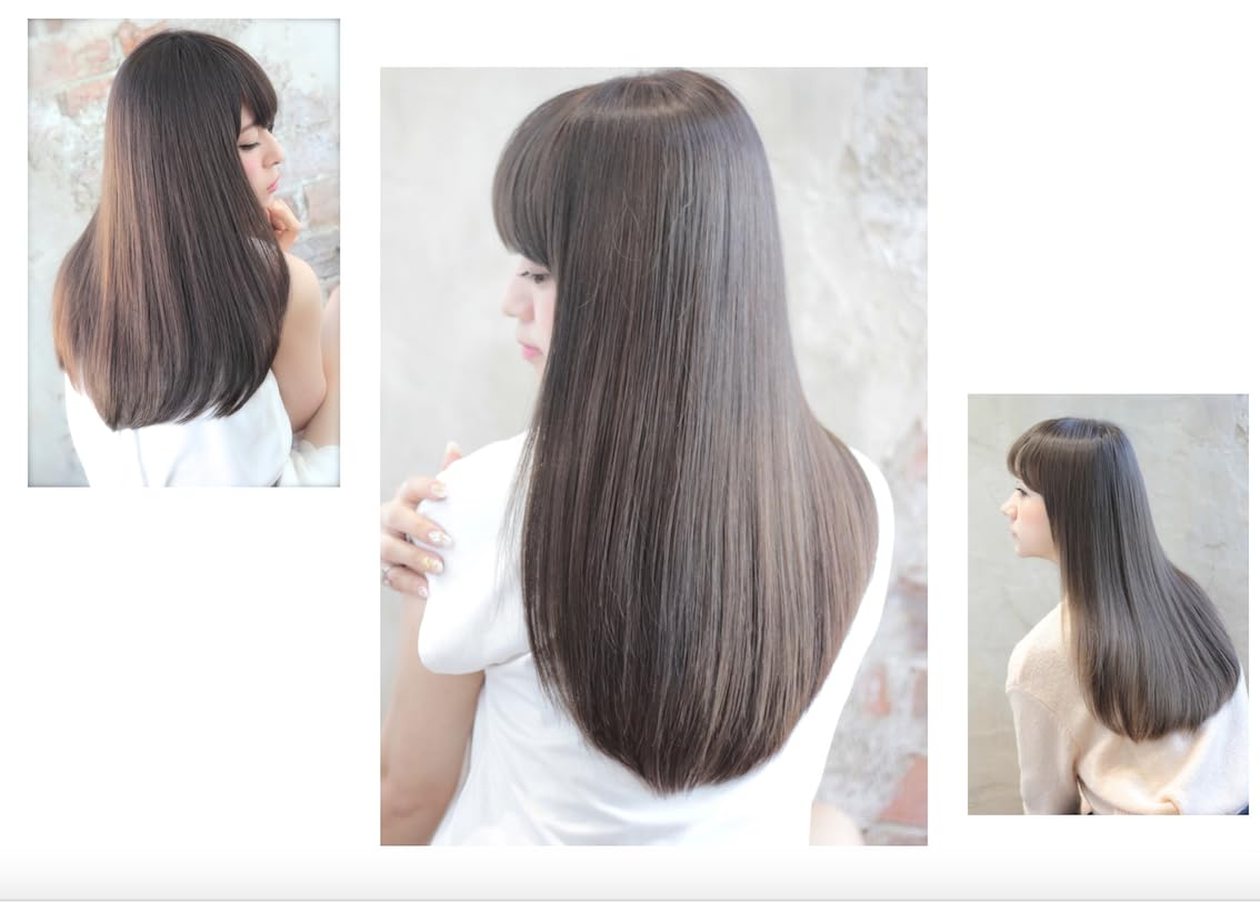 Authentic Japanese hair straightening dual step professional rebonding cream set