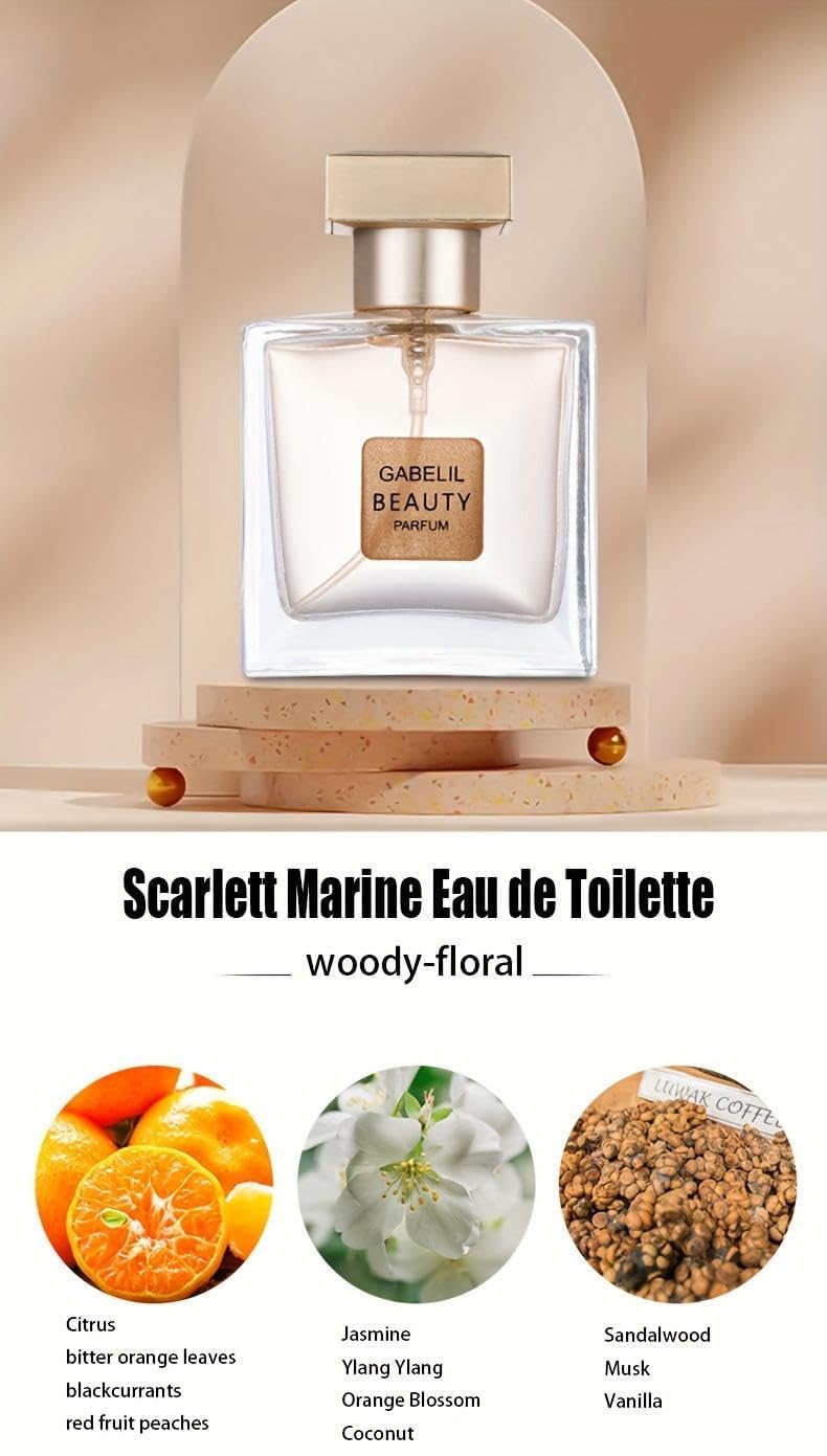 Close-up of the gold cap detailing on the Gabelil Beauty miniature perfume bottle.