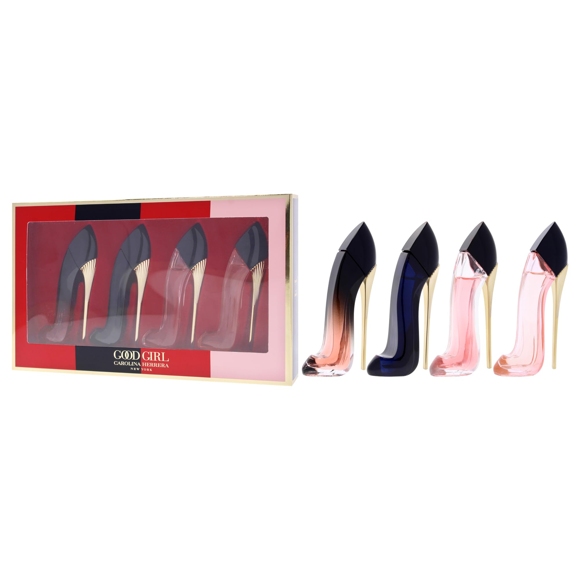 Carolina Herrera Good Girl collection mini splash set packaging
