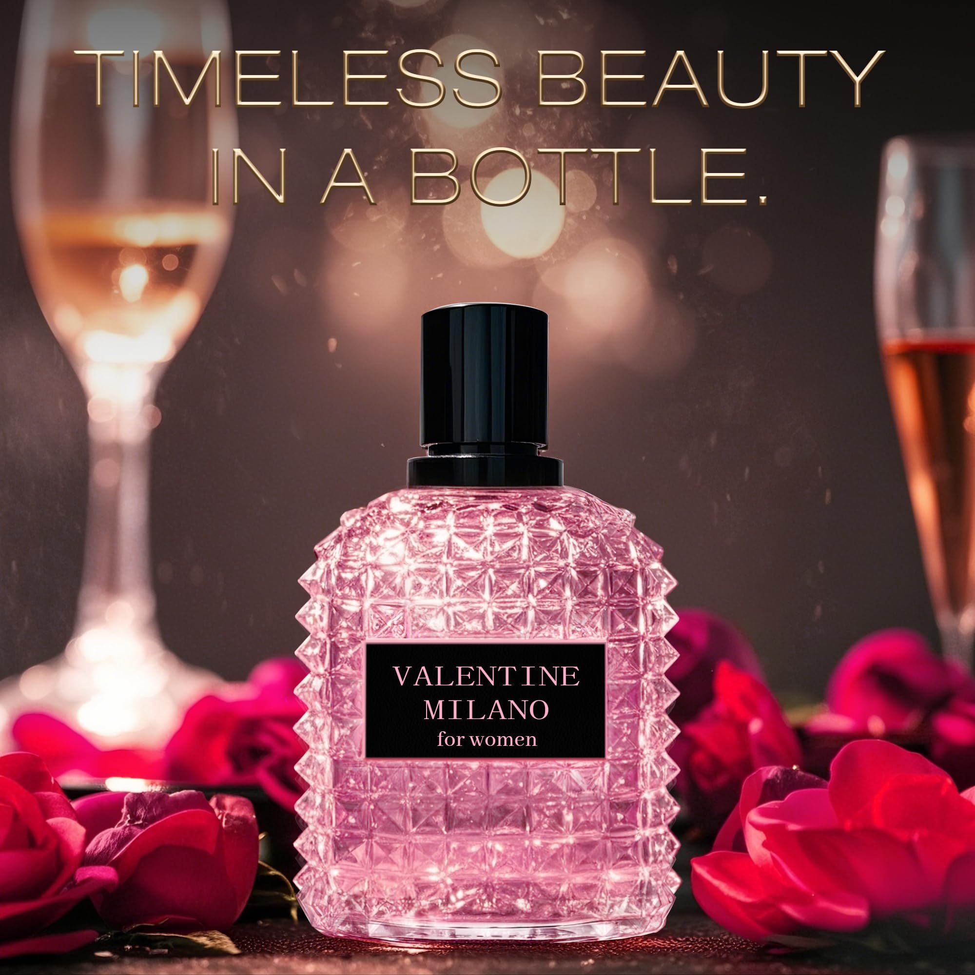 A Center perfume gift set collection bottles