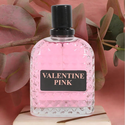 A Center perfume set arranged for display