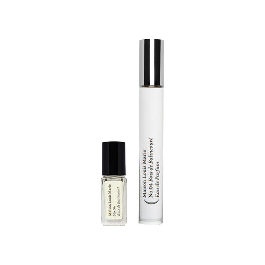 Maison Louis Marie Number 04 travel set bottles side by side