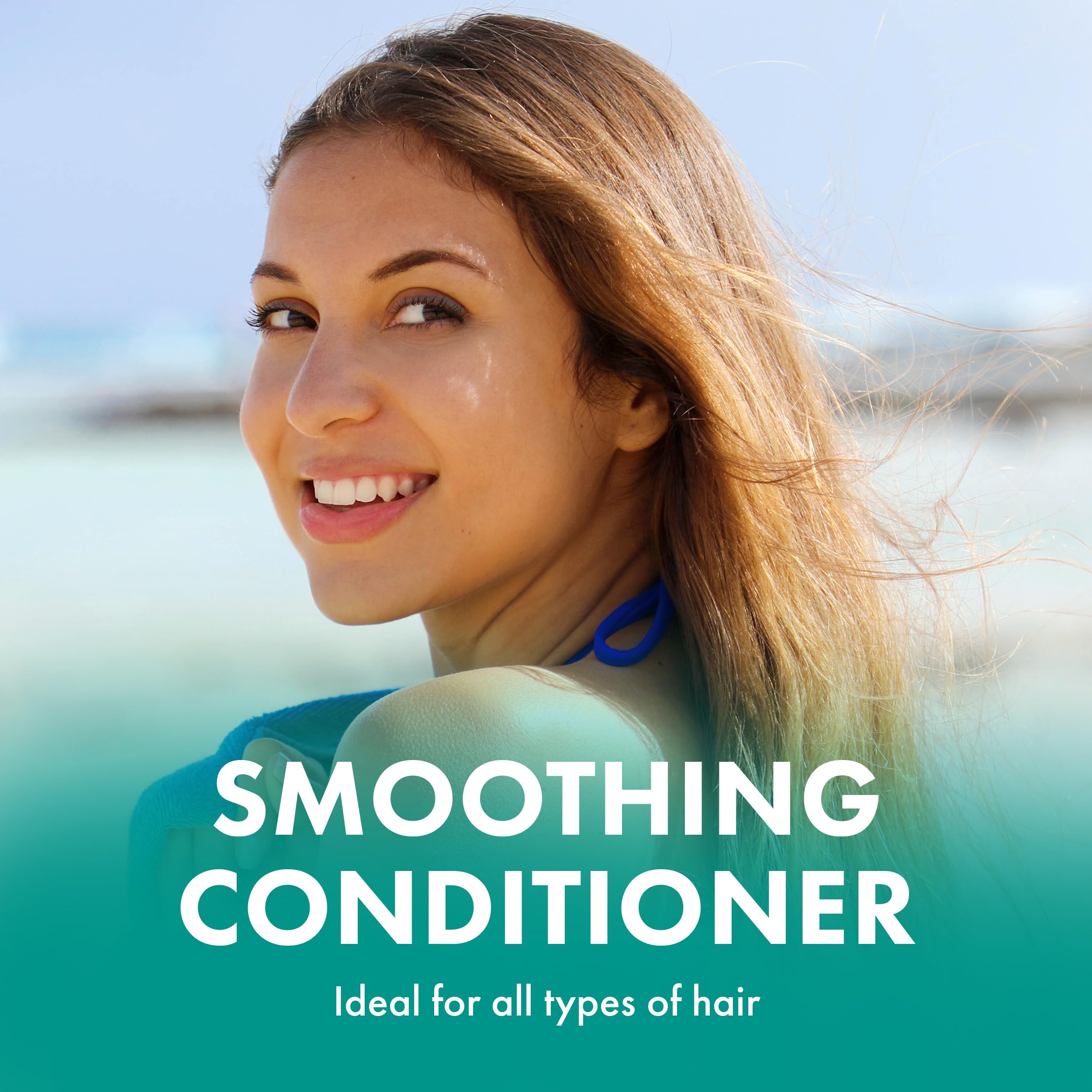 Agave Smoothing Conditioner lightweight moisture infusion bottle showing the official product labels.