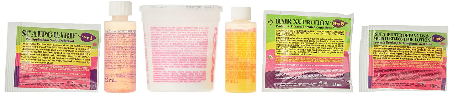 Authentic USA imported Africa's Best children hair straightener kit for thick and resistant hair types