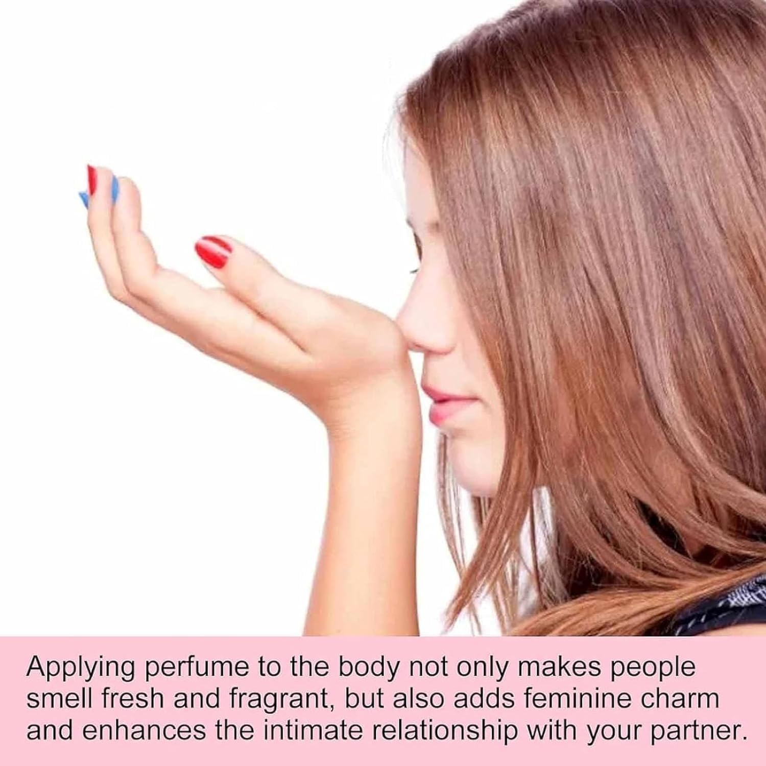 Sleek travel companion perfume set neatly arranged next to a woman handbag setup