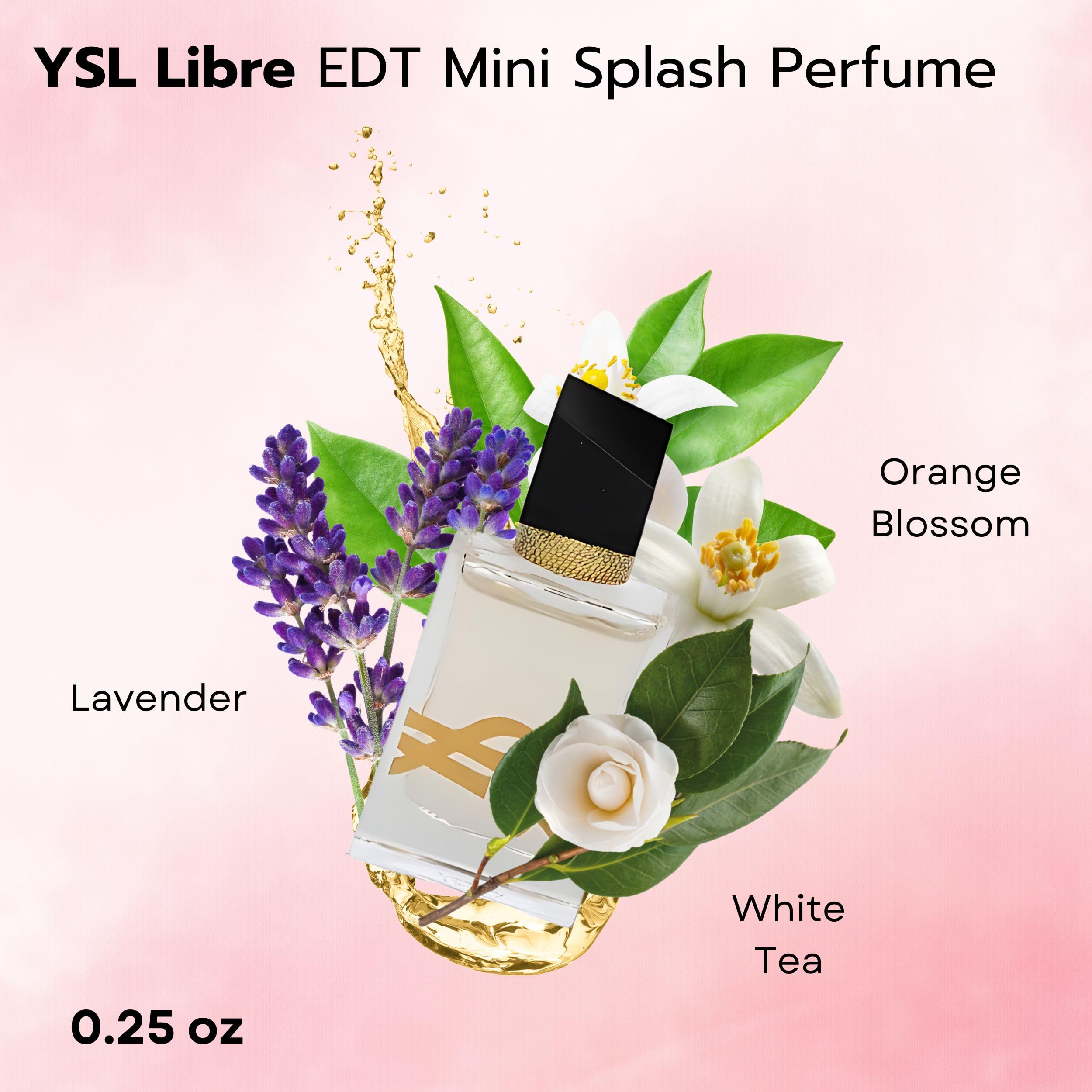 Side profile of the YSL variety travel collection box displaying authentic product details and weight specifications