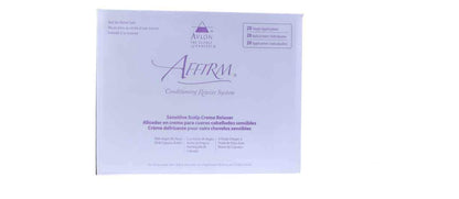 Avlon Affirm moisture plus dry hair relaxer kit for professional salon chemical straightening.