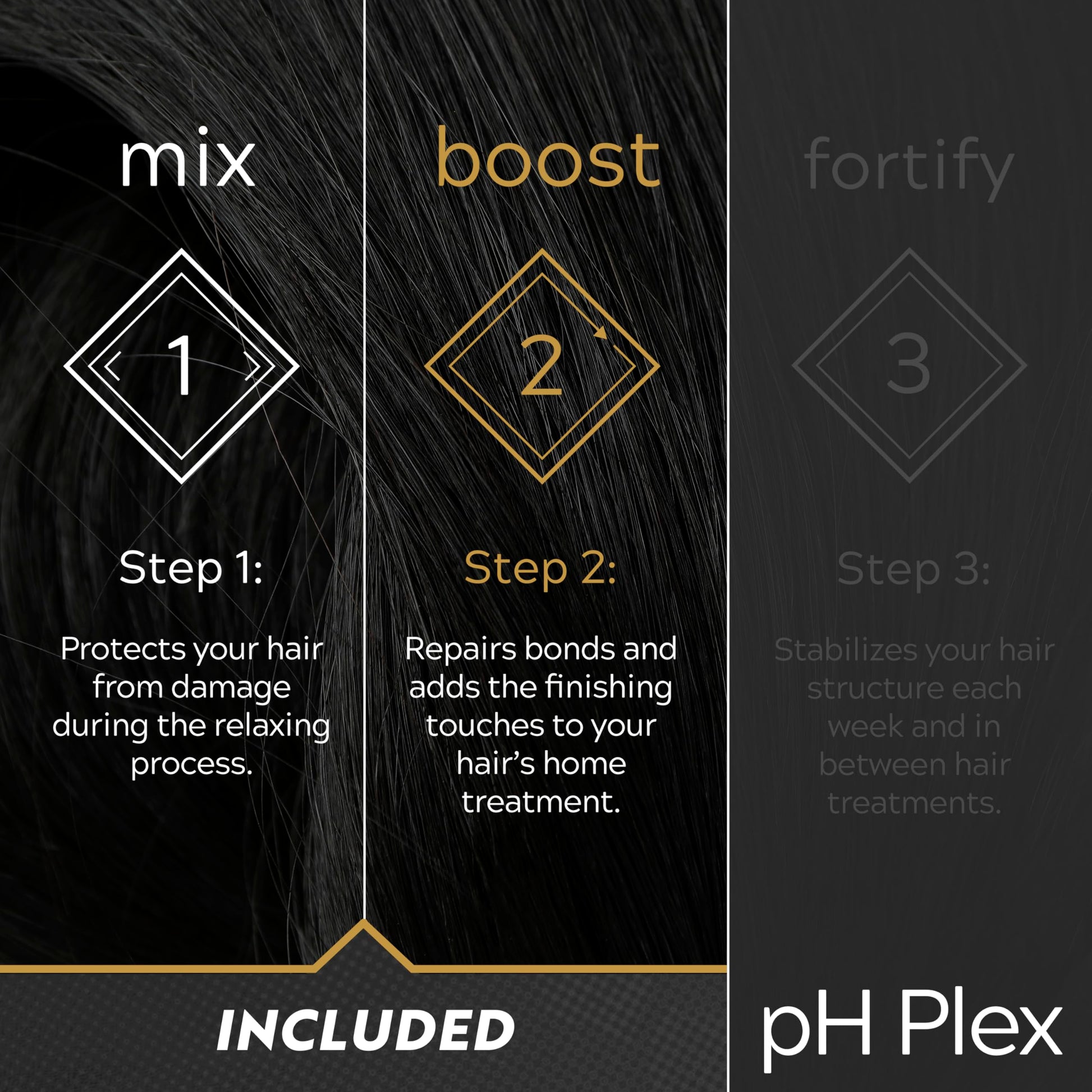 Close up of the patented LIW pH Plex formula texture for professional hair care