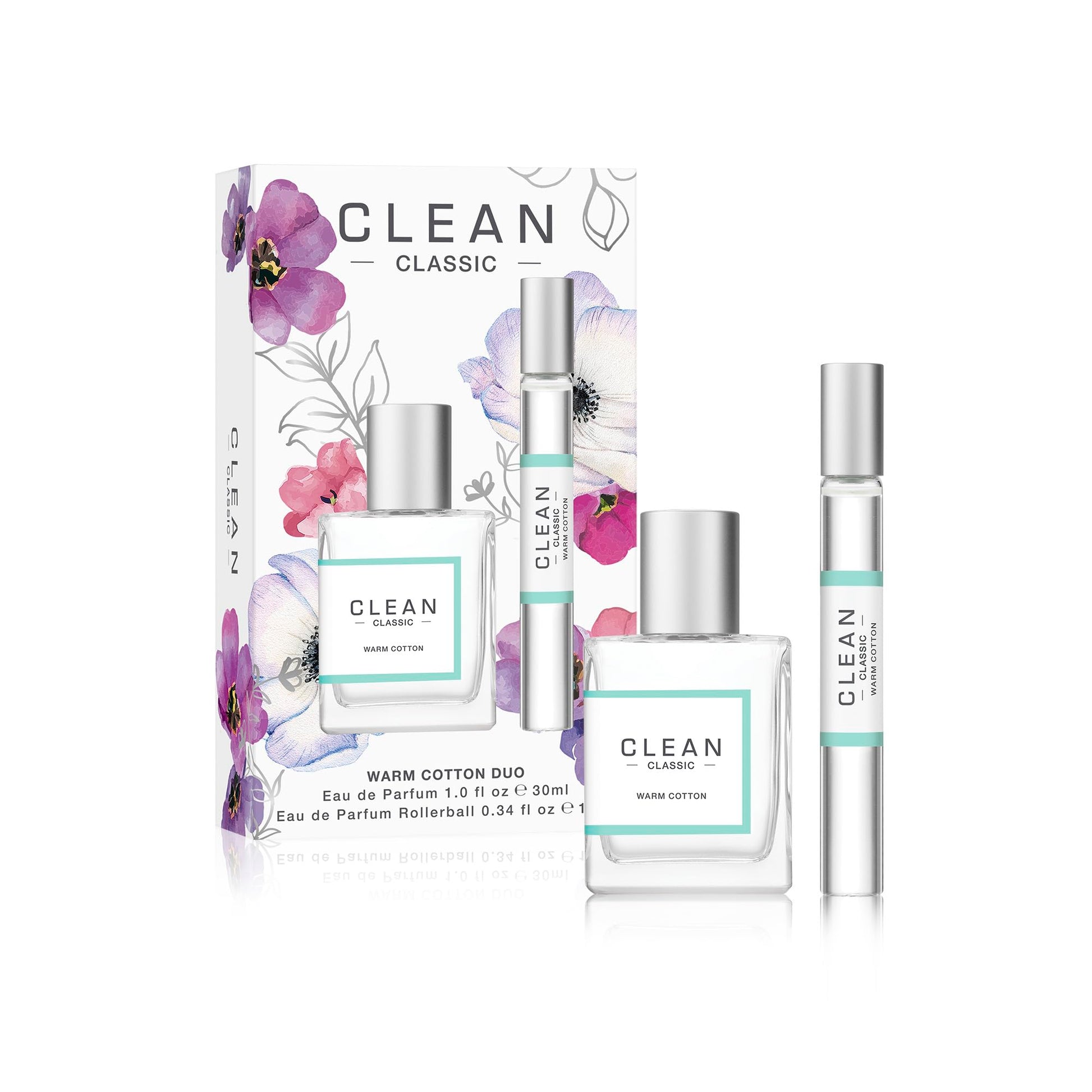 Clean Classic Strawberry Fields travel size rollerball displaying portable design for modern lifestyle