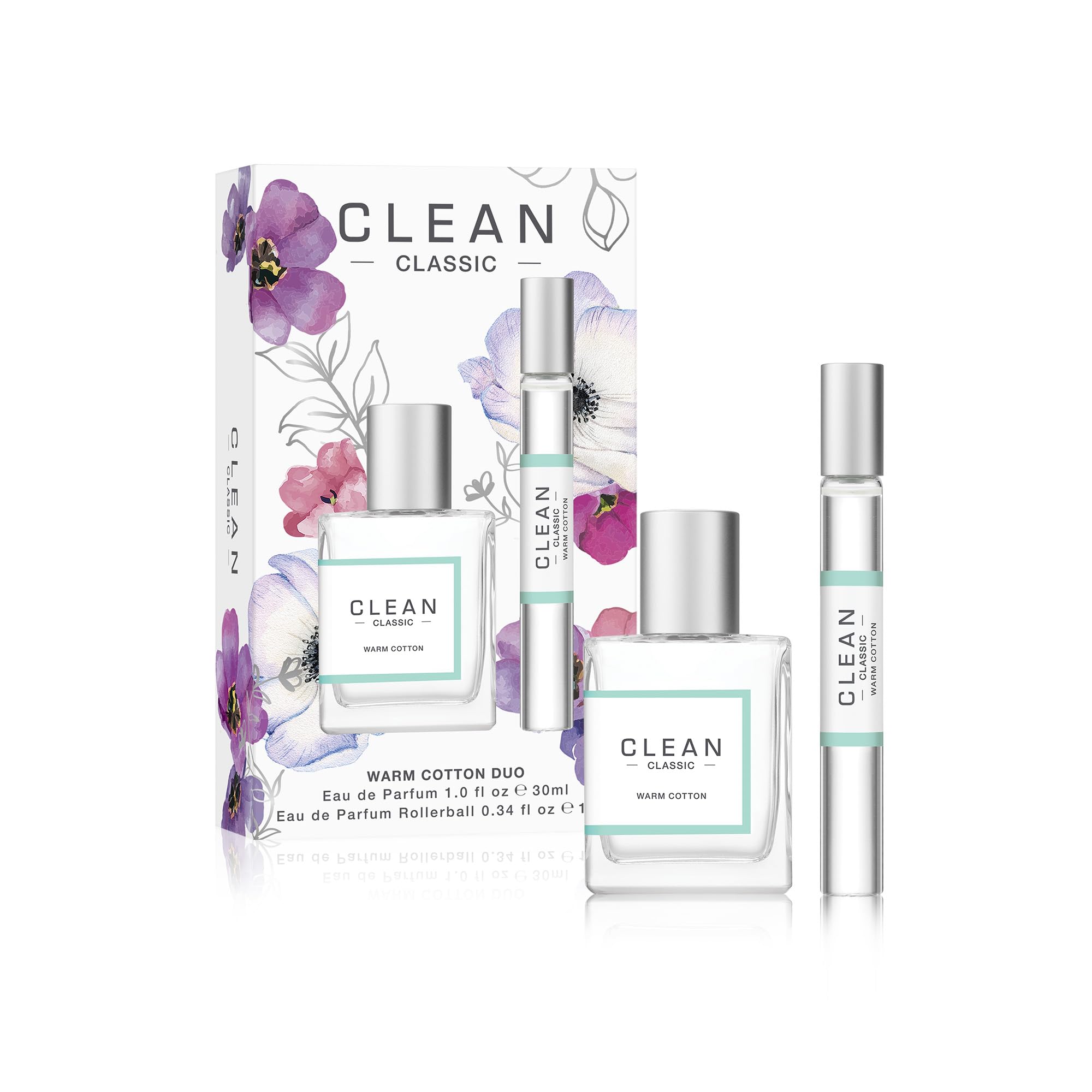 Clean Classic Strawberry Fields travel size rollerball displaying portable design for modern lifestyle