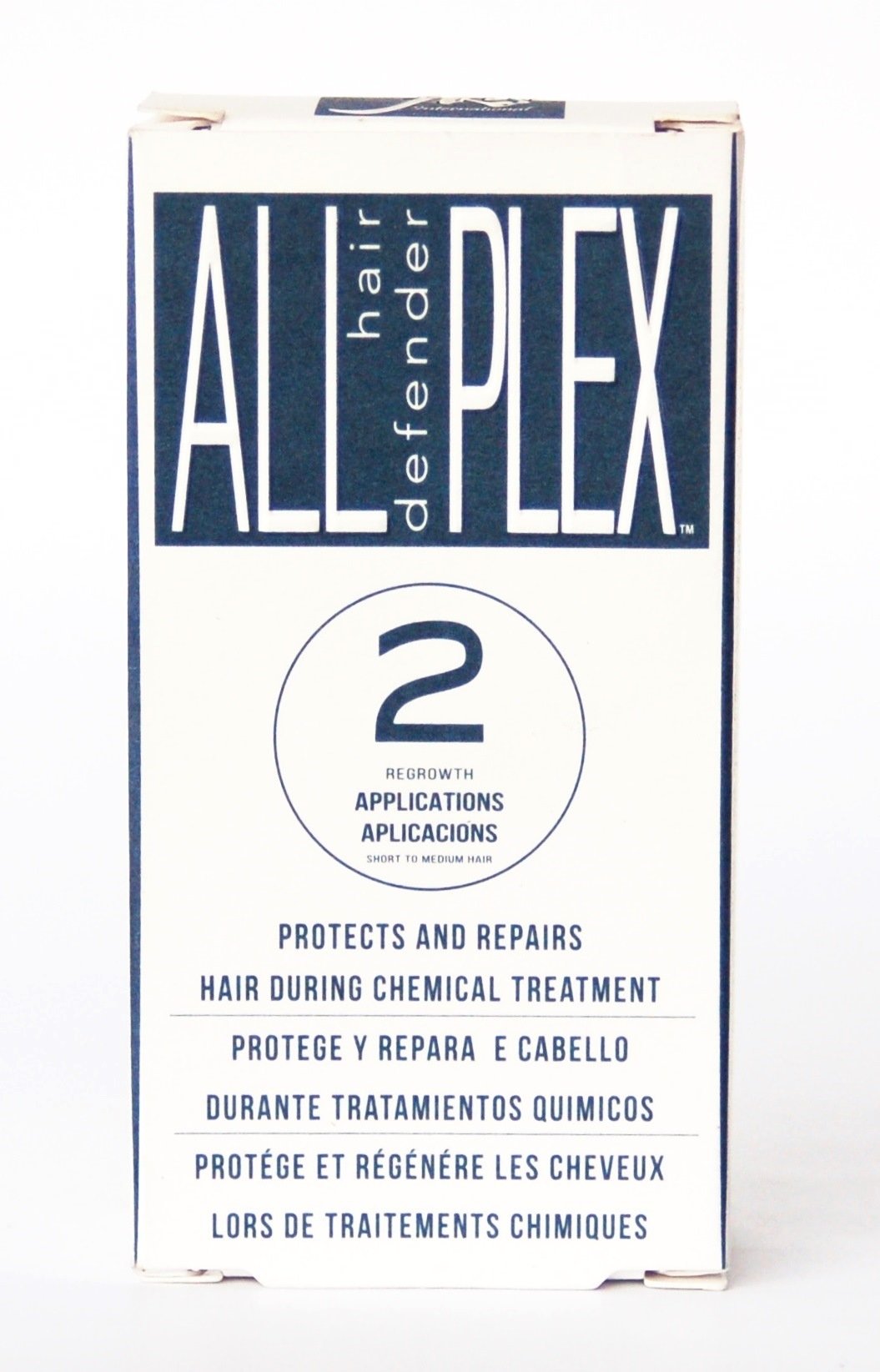 Italian formula hair bonding system packaging showing instructions for bleach and color protection.