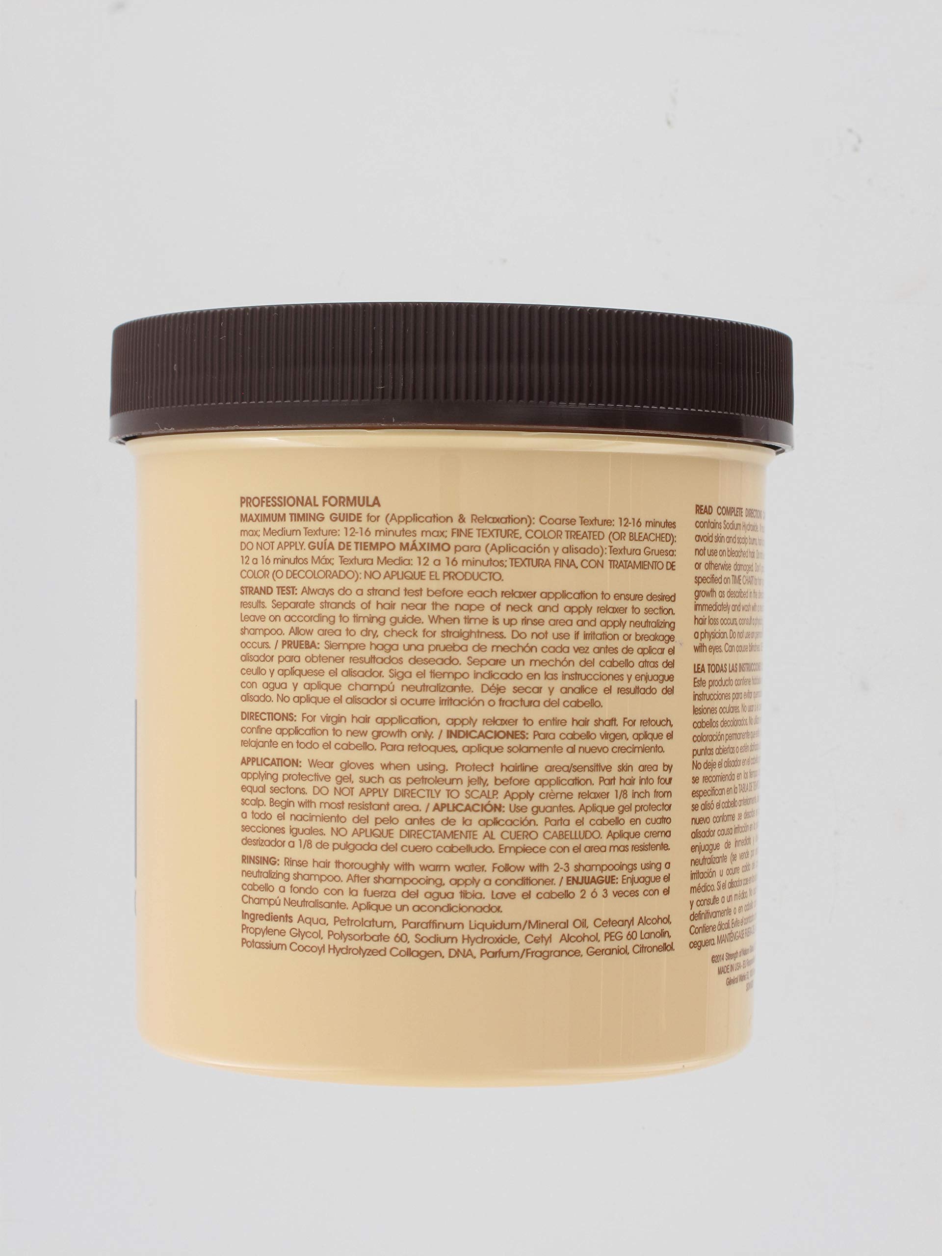 Professional Tcb hair relaxing creme 15 Ounce jar packaging