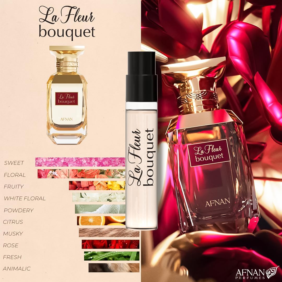 Afnan Bouquet Femme series travel size fragrance kit