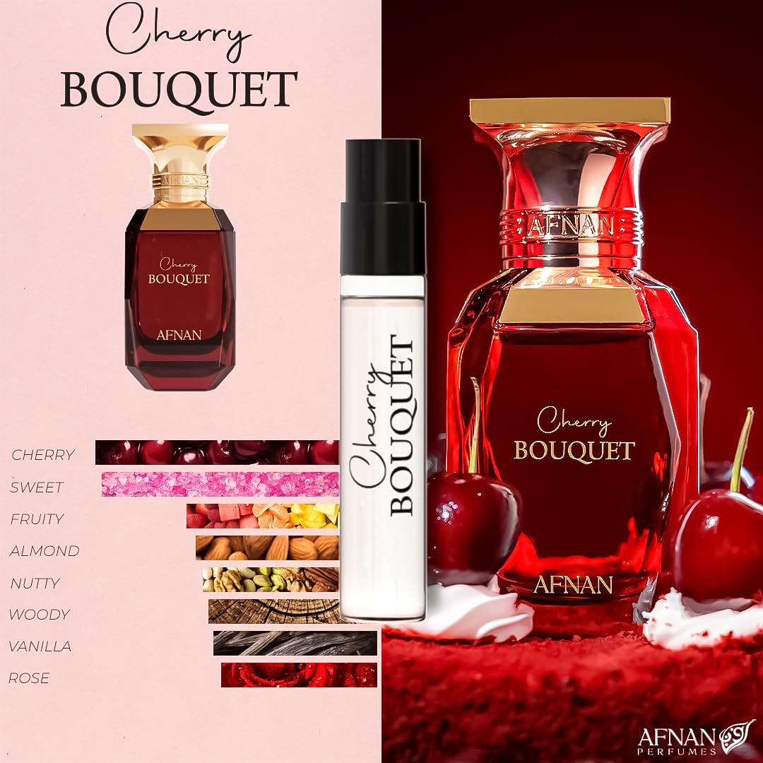 Collection of Afnan Eau de Parfum miniature vials