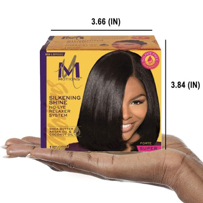 Professional grade Motions lye relaxer jar top view