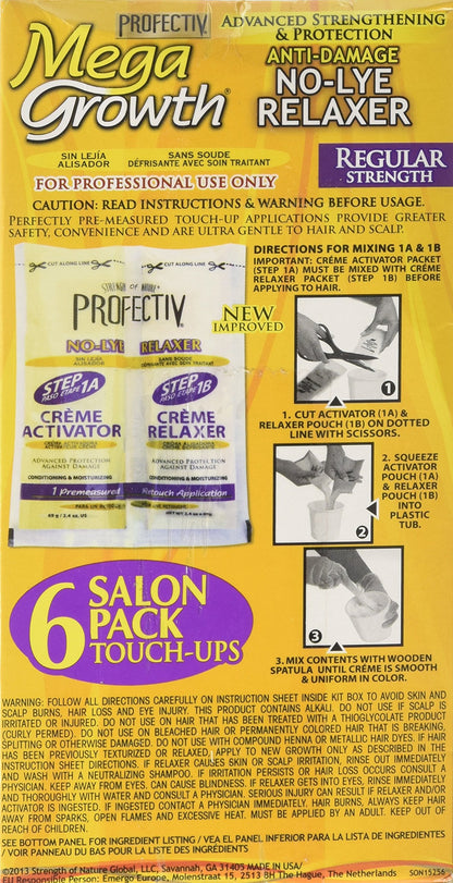 Top view of Profectiv Mega Growth texturizer packaging demonstrating authentic factory sealing.