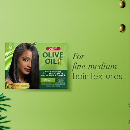 Authentic USA imported ORS Olive Oil hair care treatment system package display for Indian e-commerce