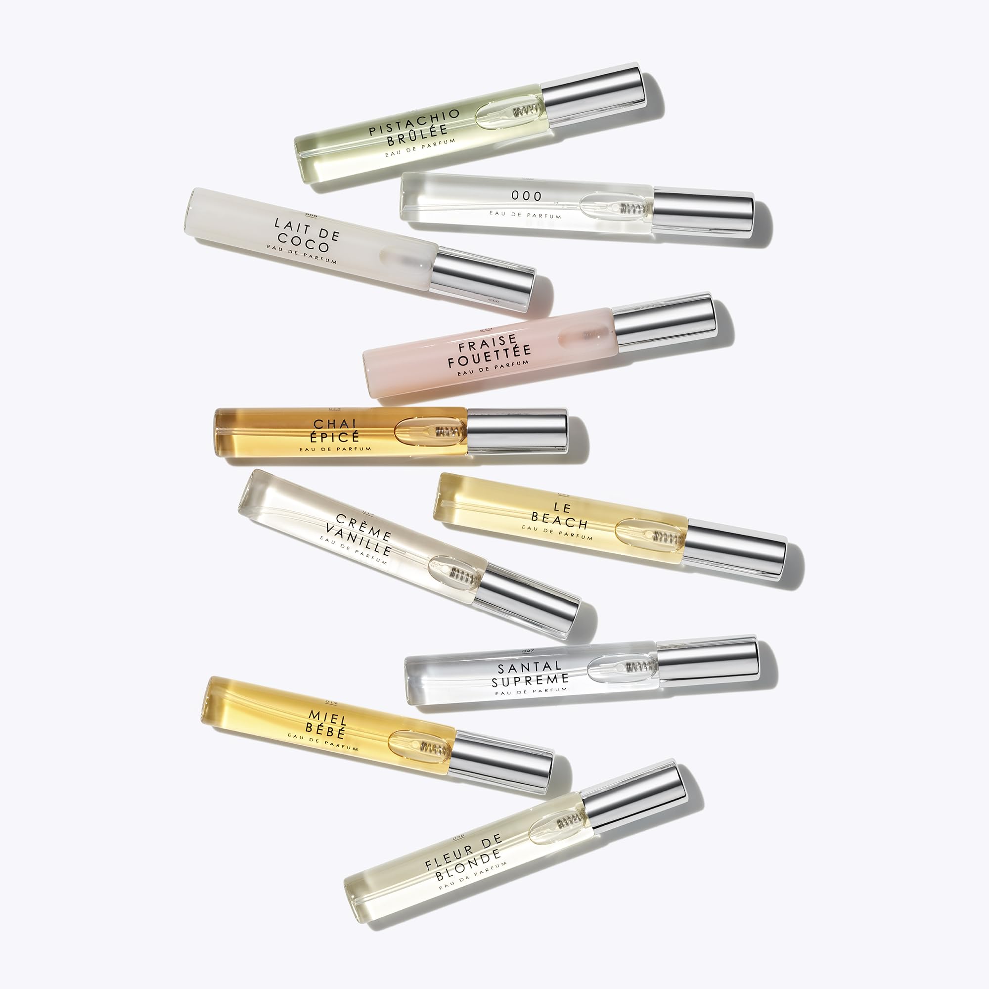 Elegant packaging of Le Monde Gourmand Coffret de Parfum collection.