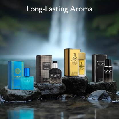 Verse Adonis 30 milliliter blue glass fragrance bottle