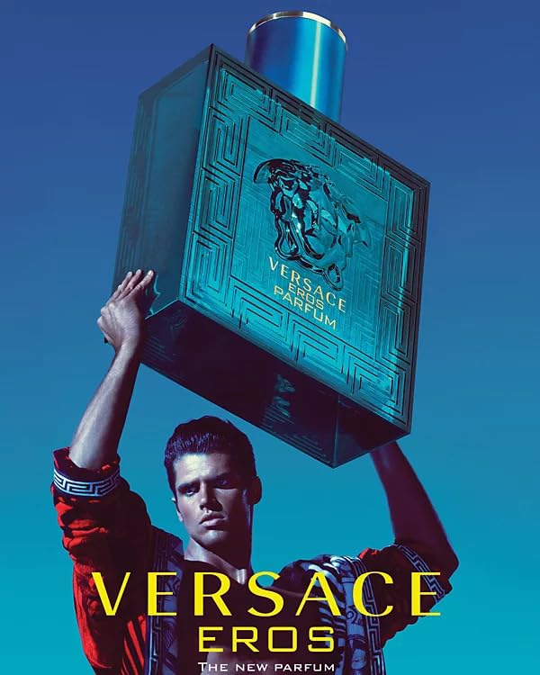 Luxury USA imported men fragrance packaging box displaying product details and batch codes.