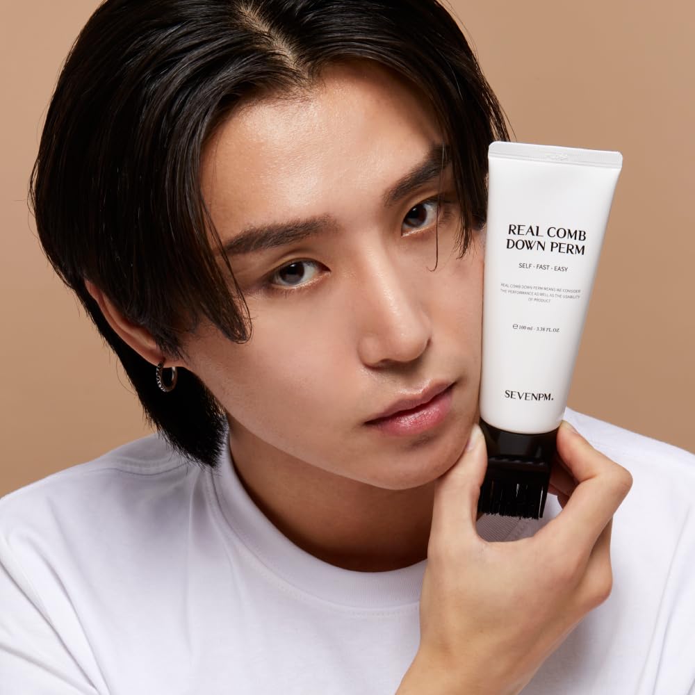 Sevenpm self hair styling kit bottle with applicator comb for taming side hair
