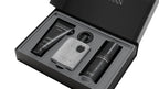 Afnan Supremacy Collector's Edition perfume bottle and grooming items