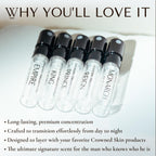 Crowned Skin Empire scent vial from the discovery pack