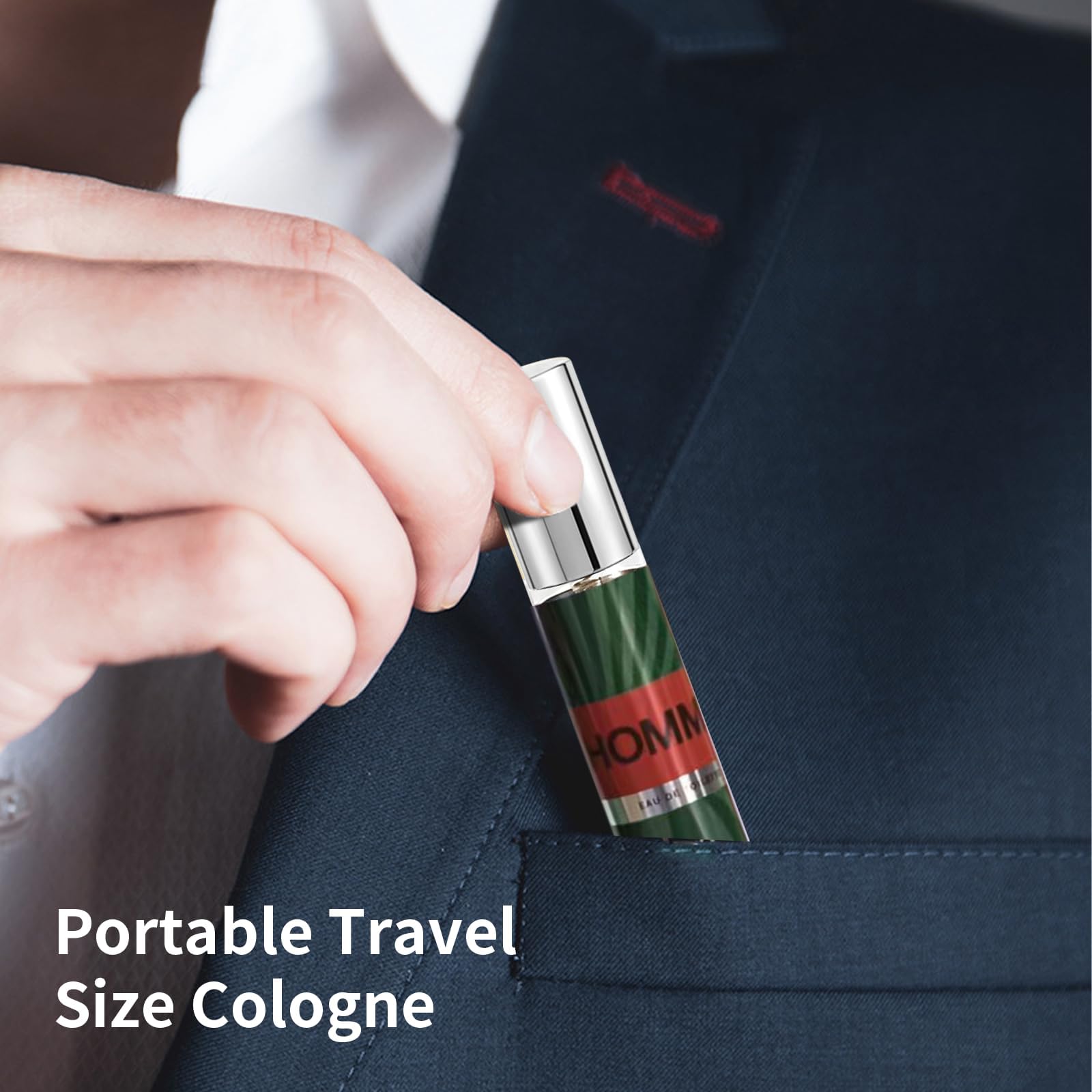 Close up of Mzank woody and aromatic fragrance set