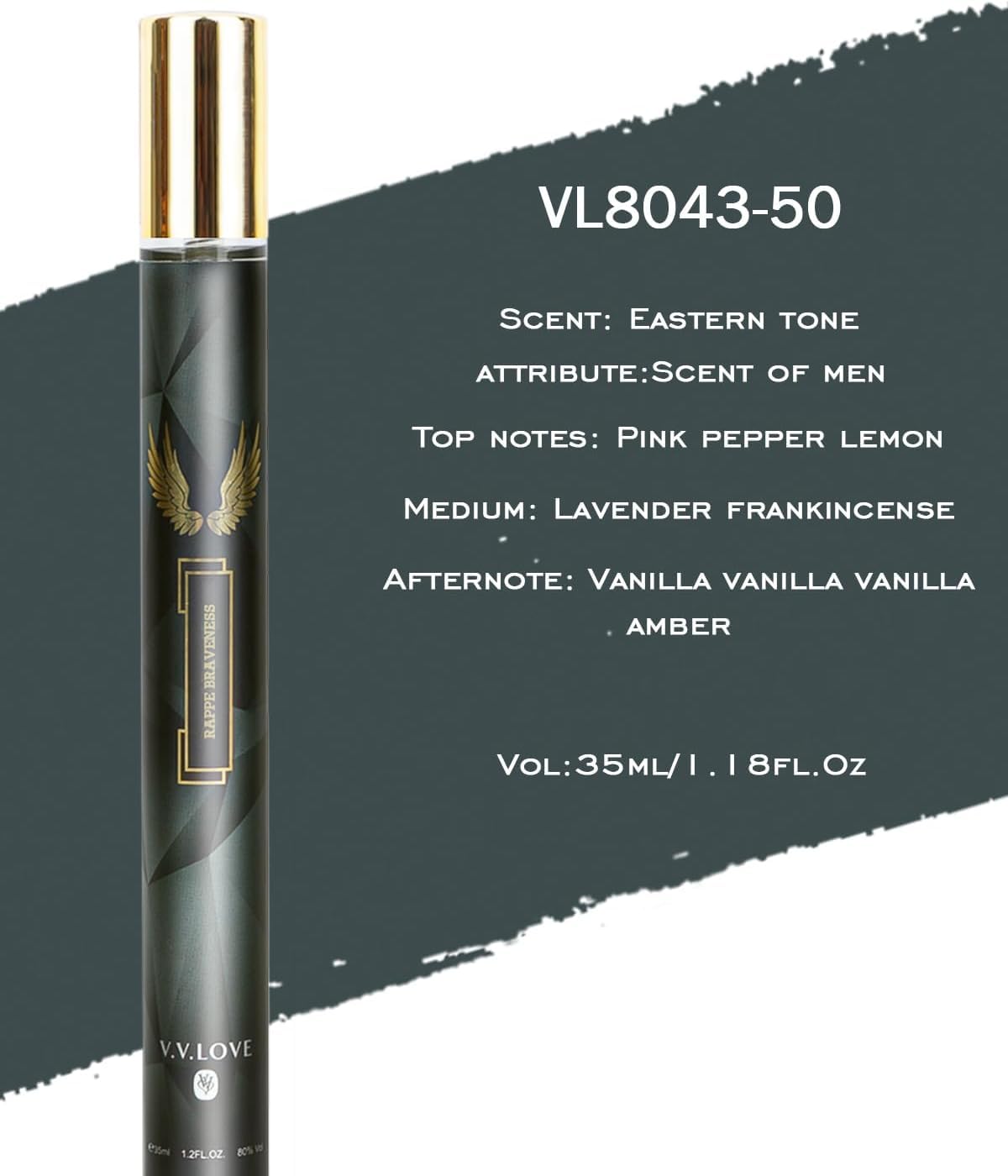 Ofun cologne sampler set for men packaging details