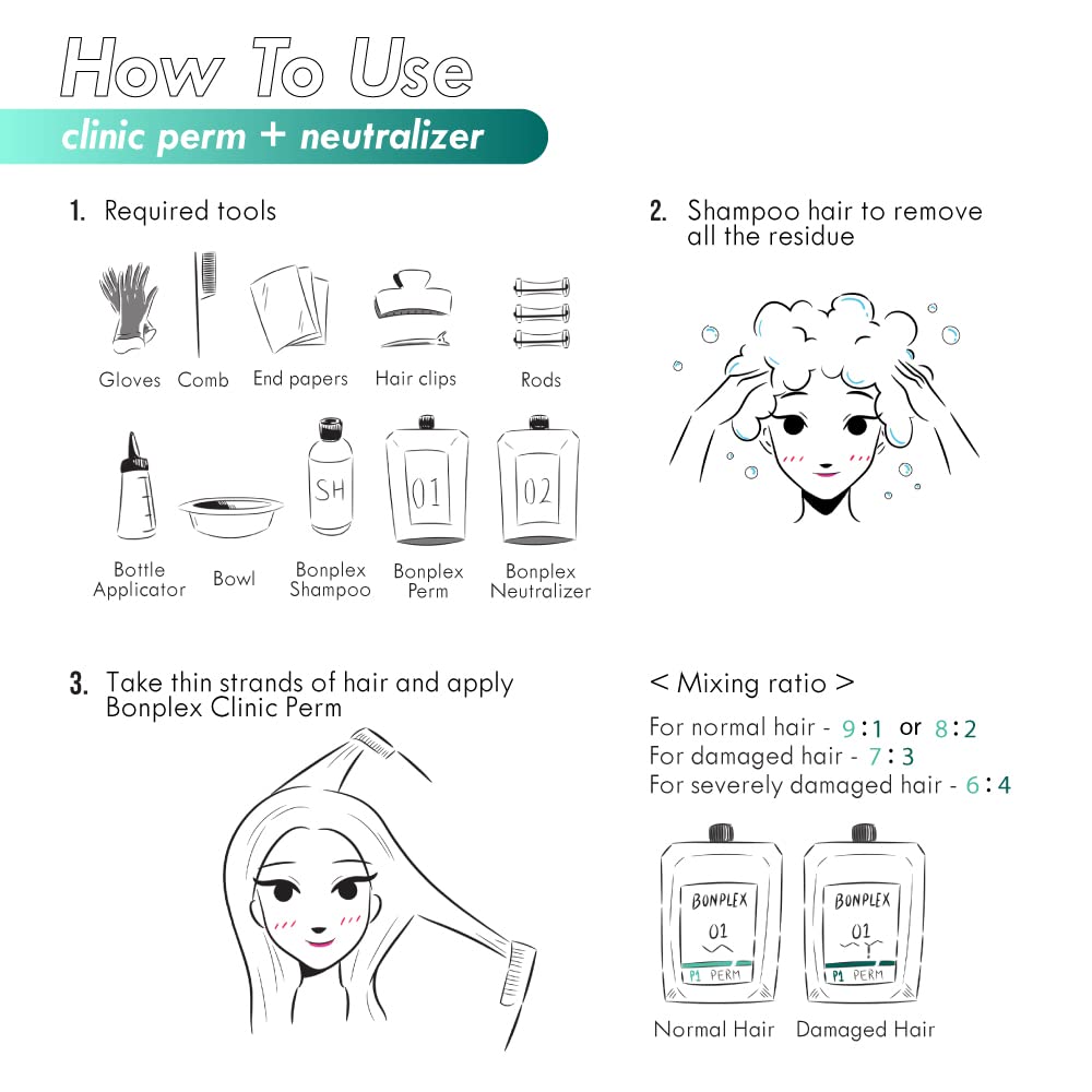 Close up of hydrochloride free professional perming cream for delicate hair.