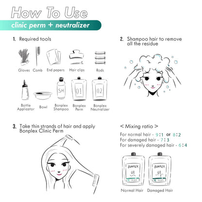 Close up of hydrochloride free professional perming cream for delicate hair.