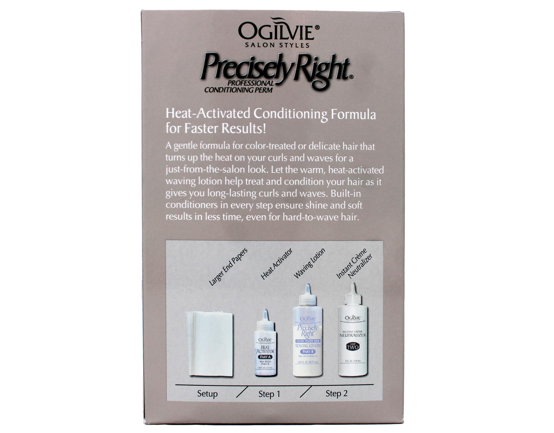 Ogilvie home permanent wave kit for color treated and delicate hair types