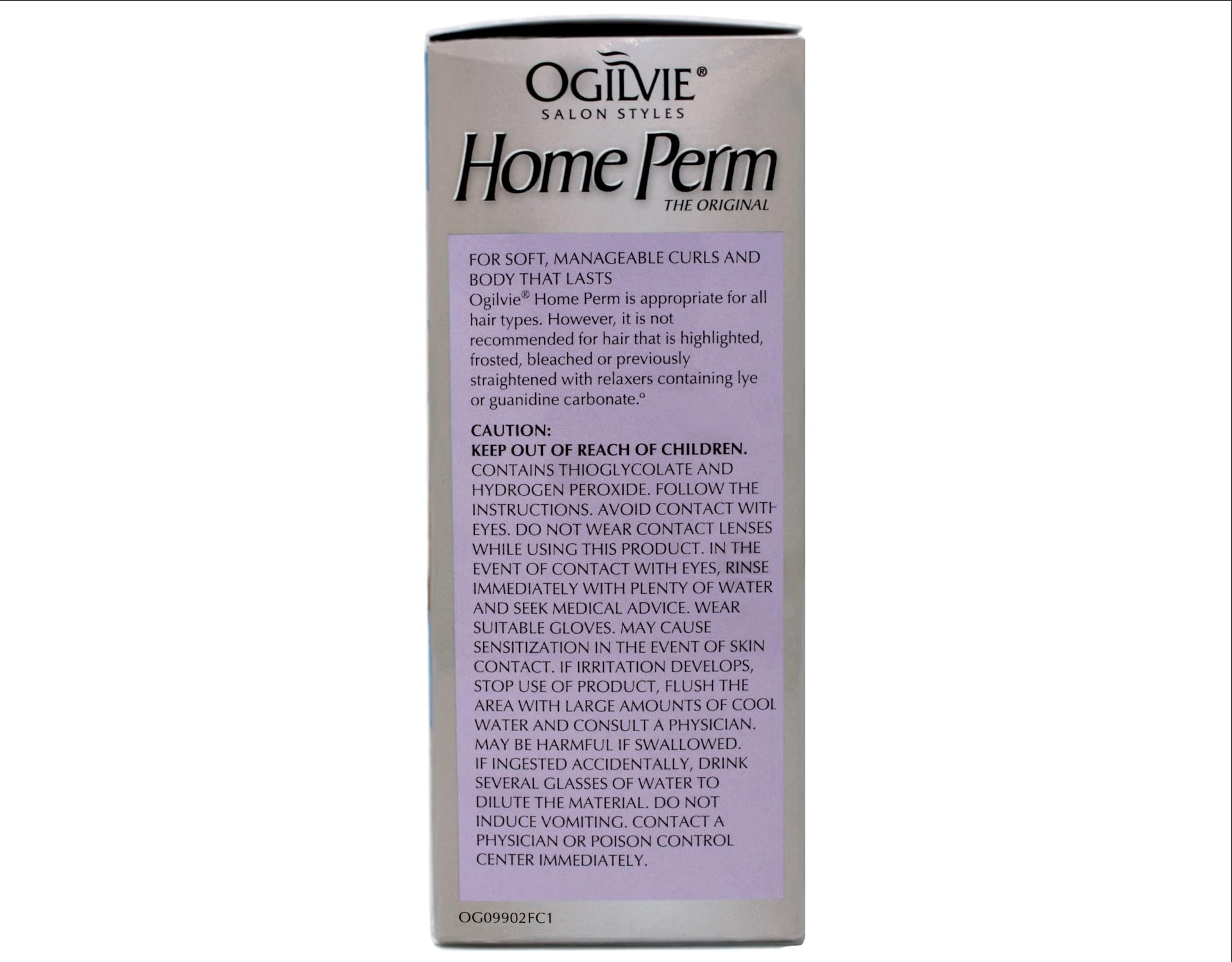 Authentic USA imported Ogilvie hair perm multipack for soft manageable curls.